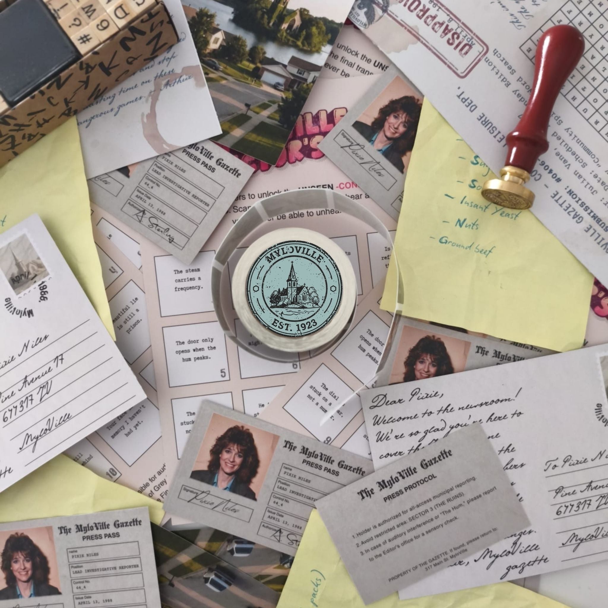 The MyloVille Letters